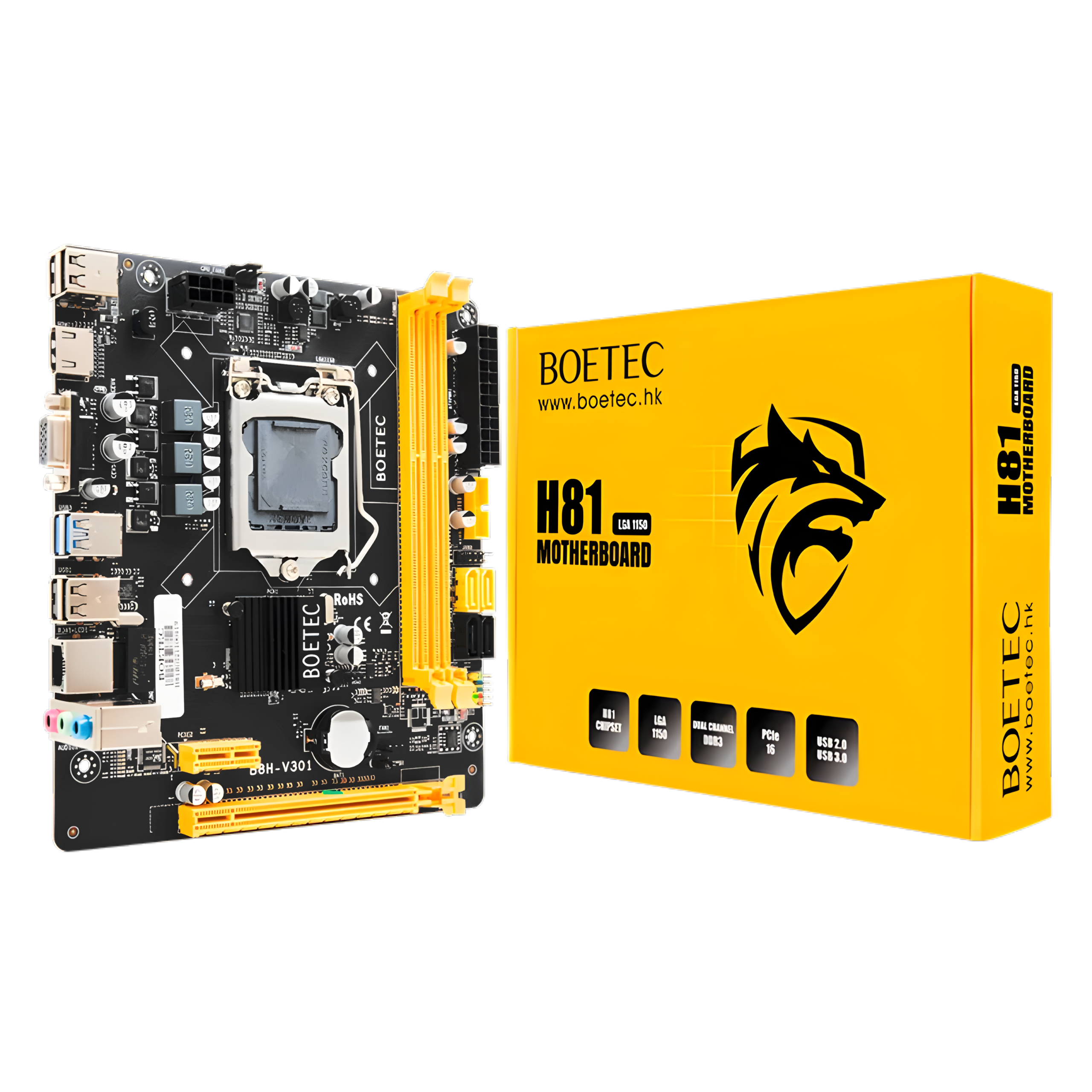 BOETEC Motherboard H81