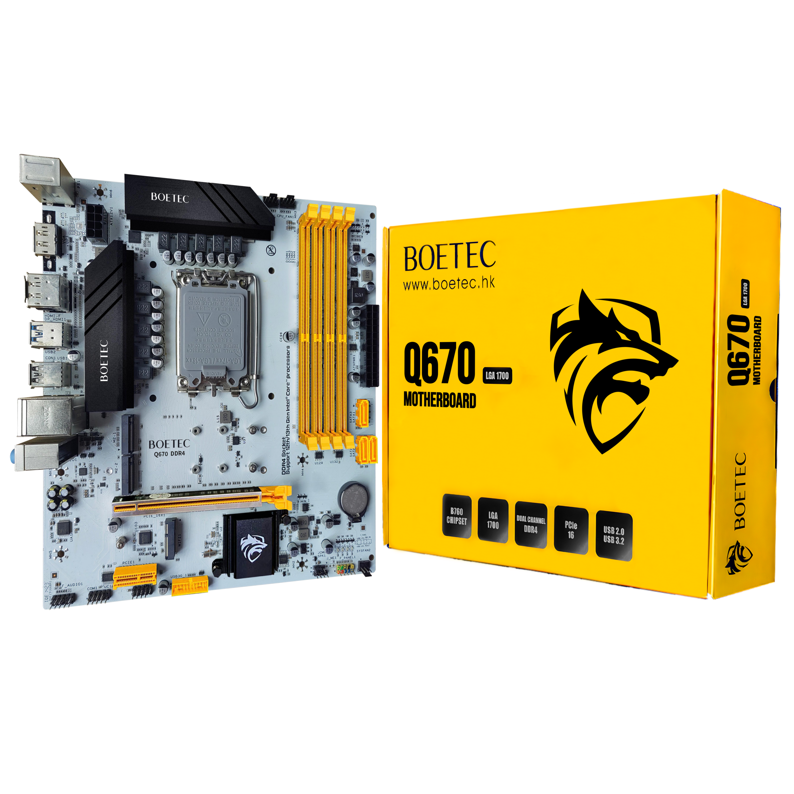 BOETEC Motherboard Q670