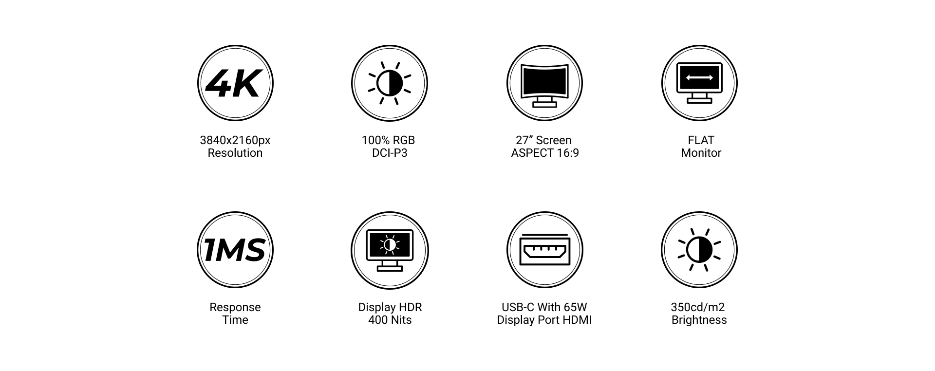 Monitor AMARA PRO FANN27 visual 1