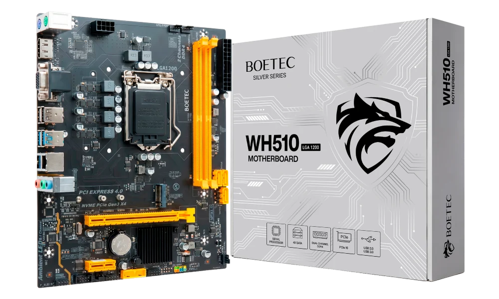 BOETEC Motherboard WH510 Silver