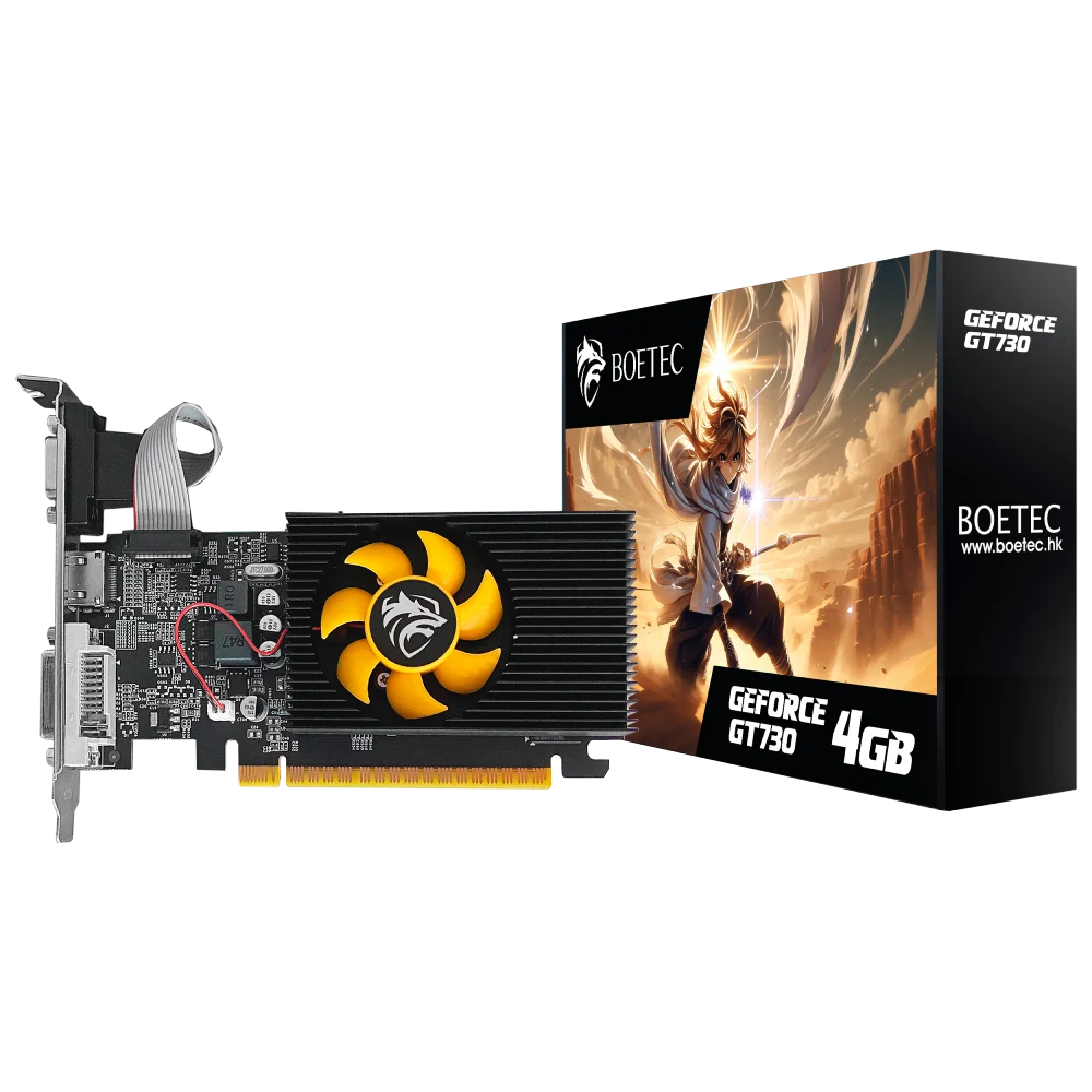 GeForce GT 730 LP — 4GB DDR3