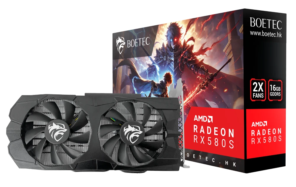 AMD Radeon RX 580S — 16GB GDDR5