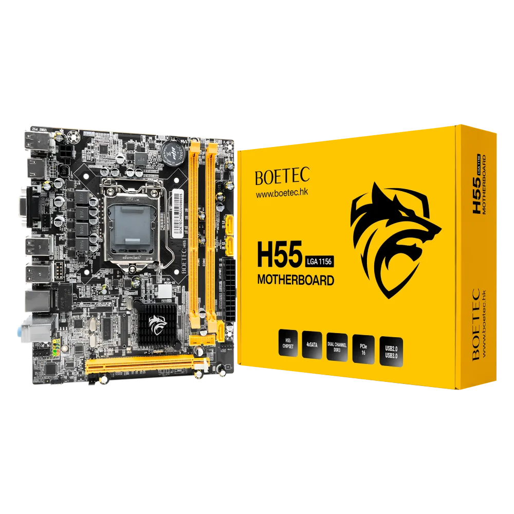 BOETEC Motherboard H55