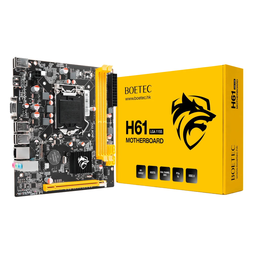 BOETEC Motherboard H61