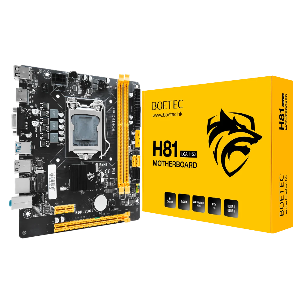 BOETEC Motherboard H81